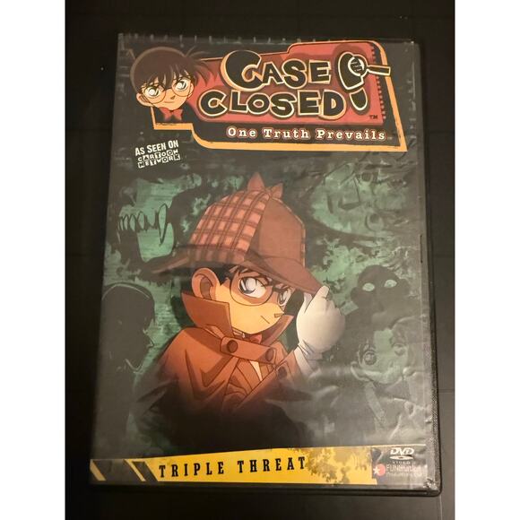 Case Closed: Triple Threat (Funimation DVD, 2005) - Picture 1 of 4